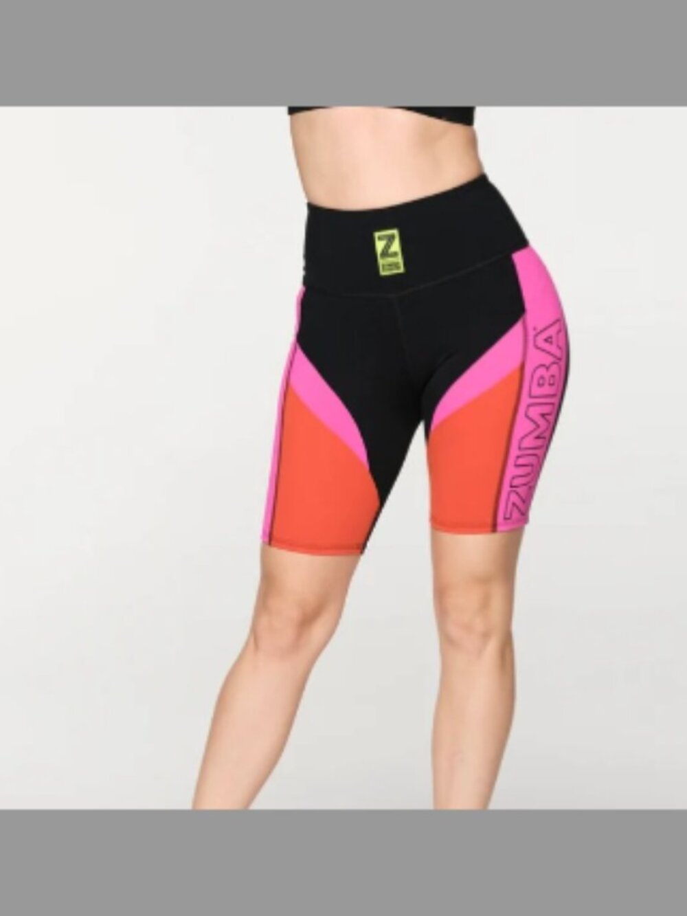 XL Zumba Wear Zumba Forever High Waisted Biker Shorts